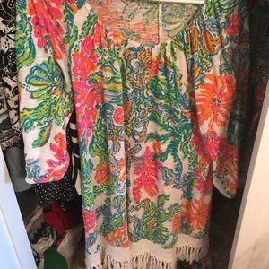 Lilly Pulitzer Tunic Dress/Cover Up in Casa Marina